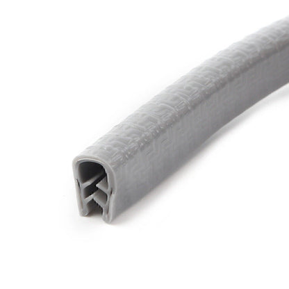13Ft Universal Rubber Seal Trim Molding Strip for Auto Door Edge Protector Grey