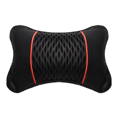 Headrest Cushion Pad 2pcs Breathable PU Leather