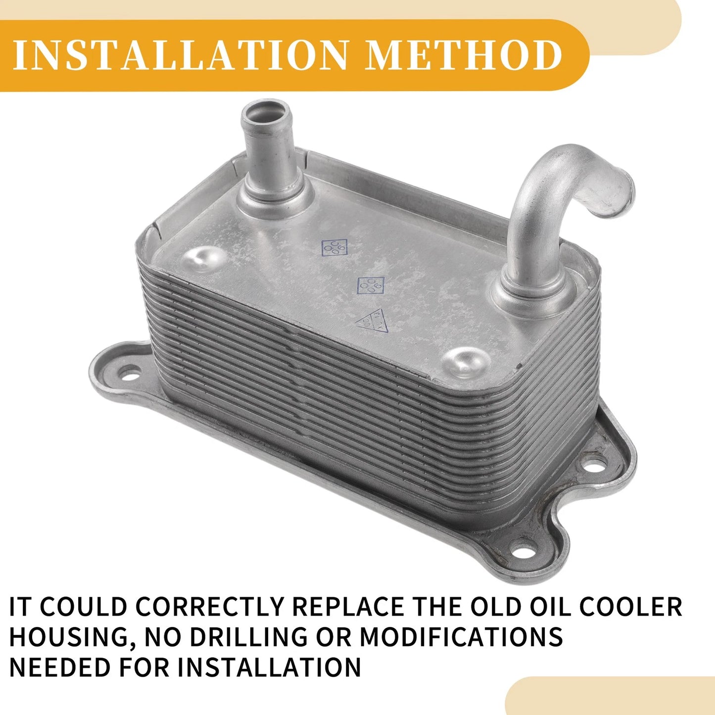 Engine Oil Cooler for Volvo S80, XC90 (2000-2016)