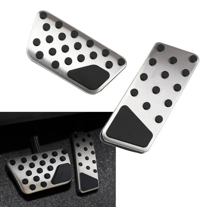 Stainless Steel Gas Brake Pedal Covers for Jeep Wrangler JK (2007-2017)