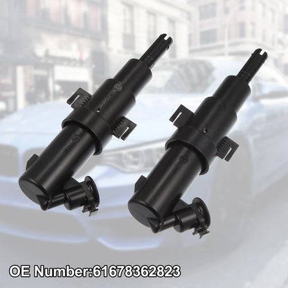 2 x Front Left Right Headlight Washer Nozzles for BMW 323Ci (2000-2006)