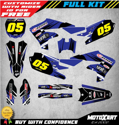 Custom Decal Kit for Yamaha YZ 250F (2019-2020) - DIGGER STYLE Stickers
