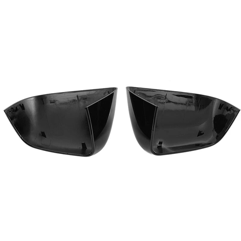 Gloss Black Rear View Side Mirror Covers for Tesla Model Y (2017-2023)