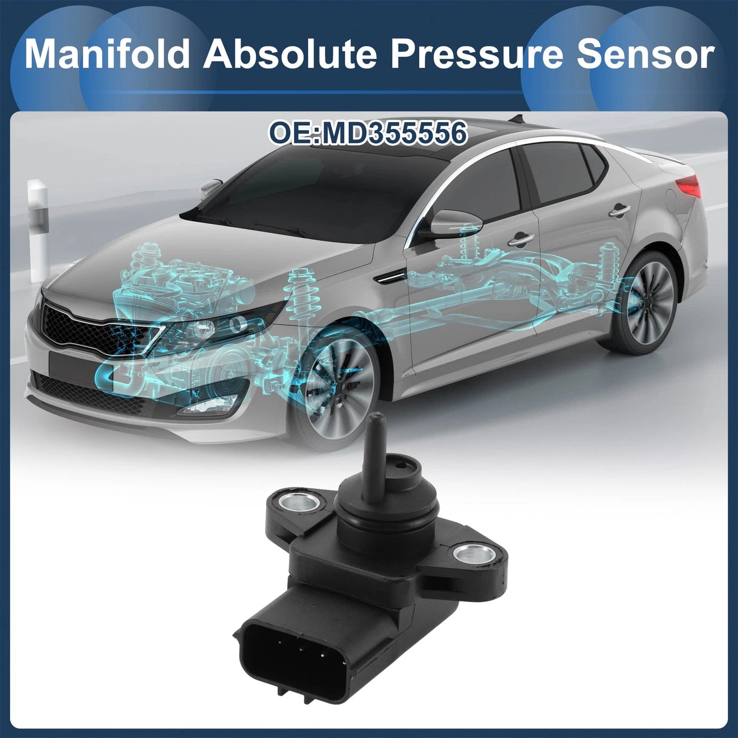 MAP Pressure Sensor for Mitsubishi Pony (2000-2003)