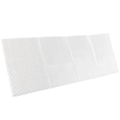 40x13" Aluminium Silver Rhombus Grille Mesh Cover for Car