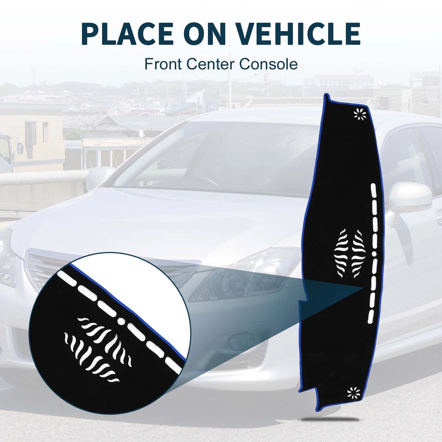 Dashboard Dash Cover Mat for TOYOTA CROWN (2012–2018)