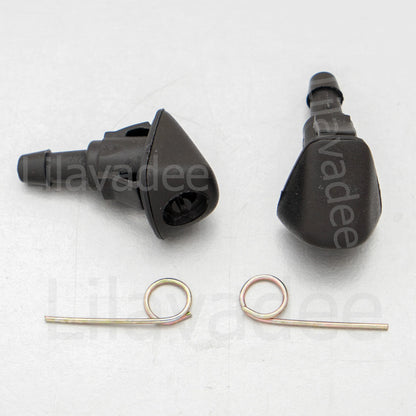 2 x Windshield Washer Nozzle Jets for Honda Jazz Fit City (2004-2007)