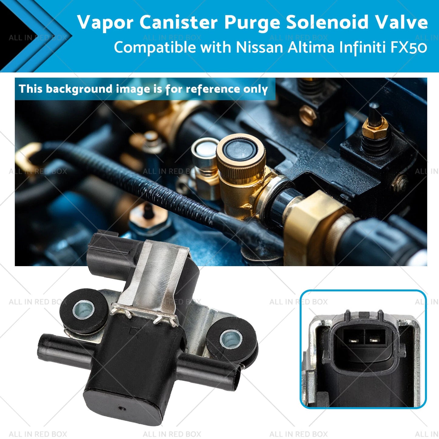 Vapor Canister Purge Solenoid Valve for Nissan Altima, Infiniti FX50 (2007-2012)