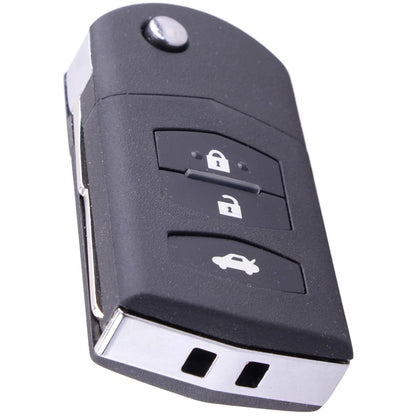 Key 3 Button Housing Blank for Mazda 2, 3, 5, 6, RX-8, MX-5 (2003-2023)