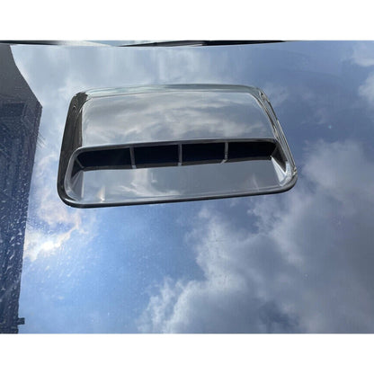 Universal Decorative Air Flow Intake Hood Scoop Vent Cover Sticker for Car
