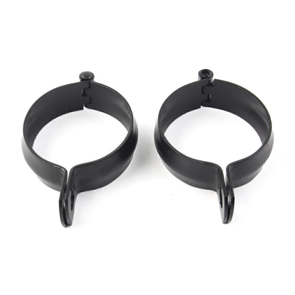 Metal Front Fork Clamp Turn Signal Light Mount Bracket for Motorcycle (N/A)