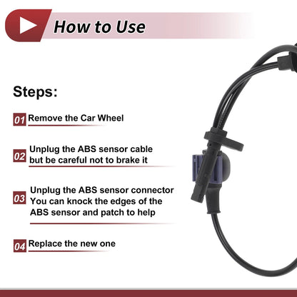 ABS Wheel Speed Sensor for Honda CR-V (2012) Rear Right
