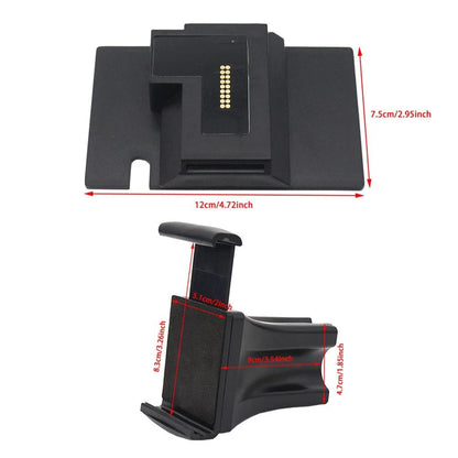 Bracket Mount Stand GPS Phone Navigation USB Charger ABS Material for Motorcycle