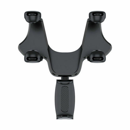 Phone Holder Rear-view Mirror Mount 360° Rotation for Car Truck Smartphone