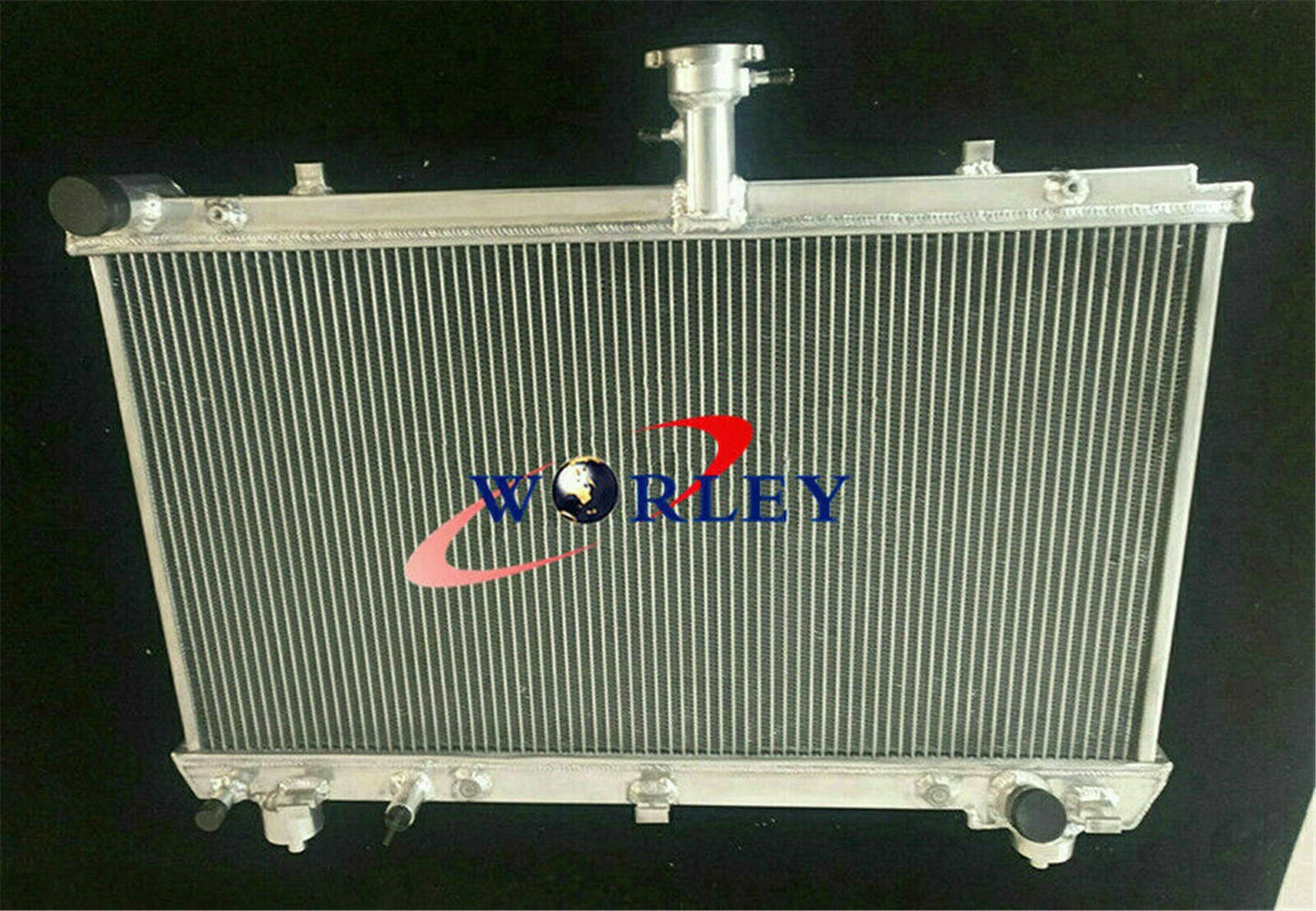 Aluminum Radiator & Fan for Chevy Camaro SS Zeta LS3 L99 (2012-2015)