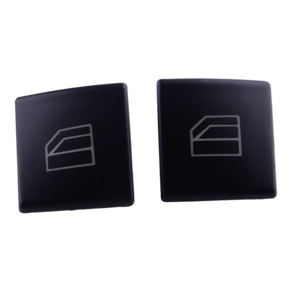 4 x Car Window Switch Button Caps for Benz C E M G CLA GL GLA GLE Class