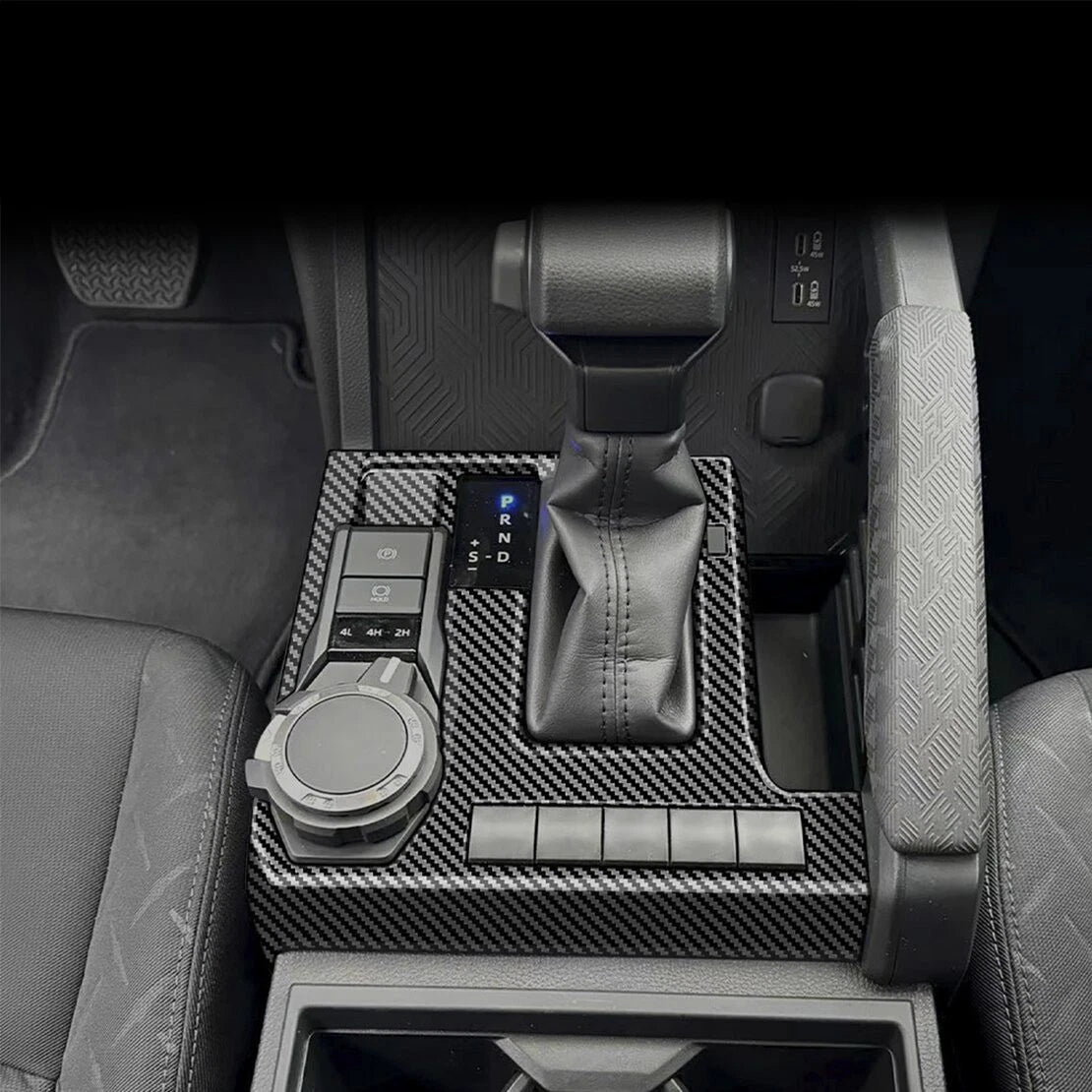 Carbon Fiber Control Panel Frame Trim for Toyota Tacoma (2024)