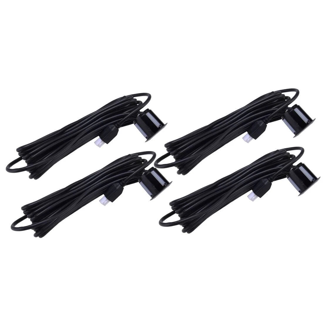 4 x Bumper Reverse Parking Sensors w/ 250cm Cable for Car