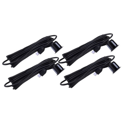 4 x Bumper Reverse Parking Sensors w/ 250cm Cable for Car
