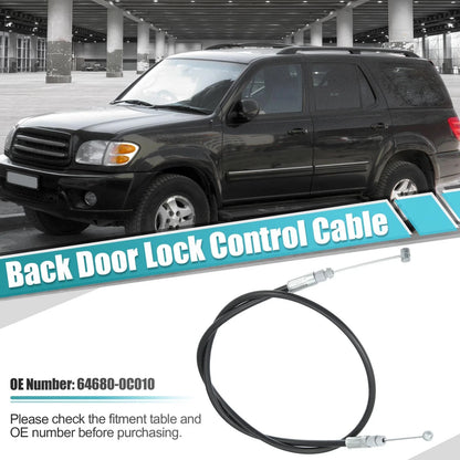 Tailgate Lock Control Cable for Toyota Sequoia (2001-2007)