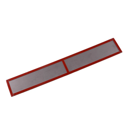 Silver Steel Rear Window Strip Decor Cover for Dodge Ram 1500 (2018-2022)