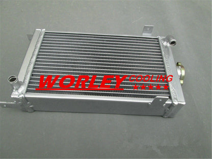 44mm 3 Row Aluminum Radiator for Go-Kart Gearbox Shifter Karts