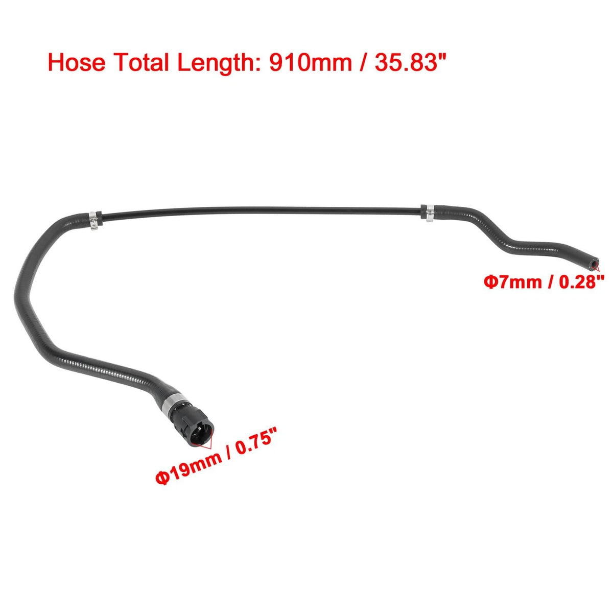 Radiator Coolant Water Hose Expansion Tank for BMW