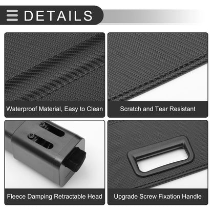 Retractable Cargo Cover for BMW X3 2011-2017 Trunk Parcel Shelf Carbon Fiber
