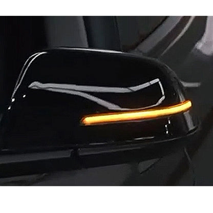 Rearview Side Mirror Cover Cap for Tesla Model 3 (2017-2023) with LED Light