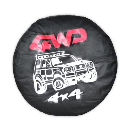 27" Spare Wheel Tire Cover for 4WD Universal