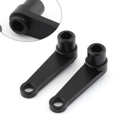 Black Windshield Fairing Lifting Bracket for BMW K1600B K1600GTL K1600GA (16-19)