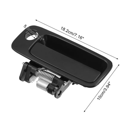 Black Front Left Driver Side Exterior Door Handle for Toyota Camry (2007-2011)