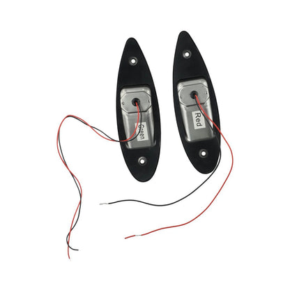 Side Navigation Lamp 2x Vertical Mount 12V for Car