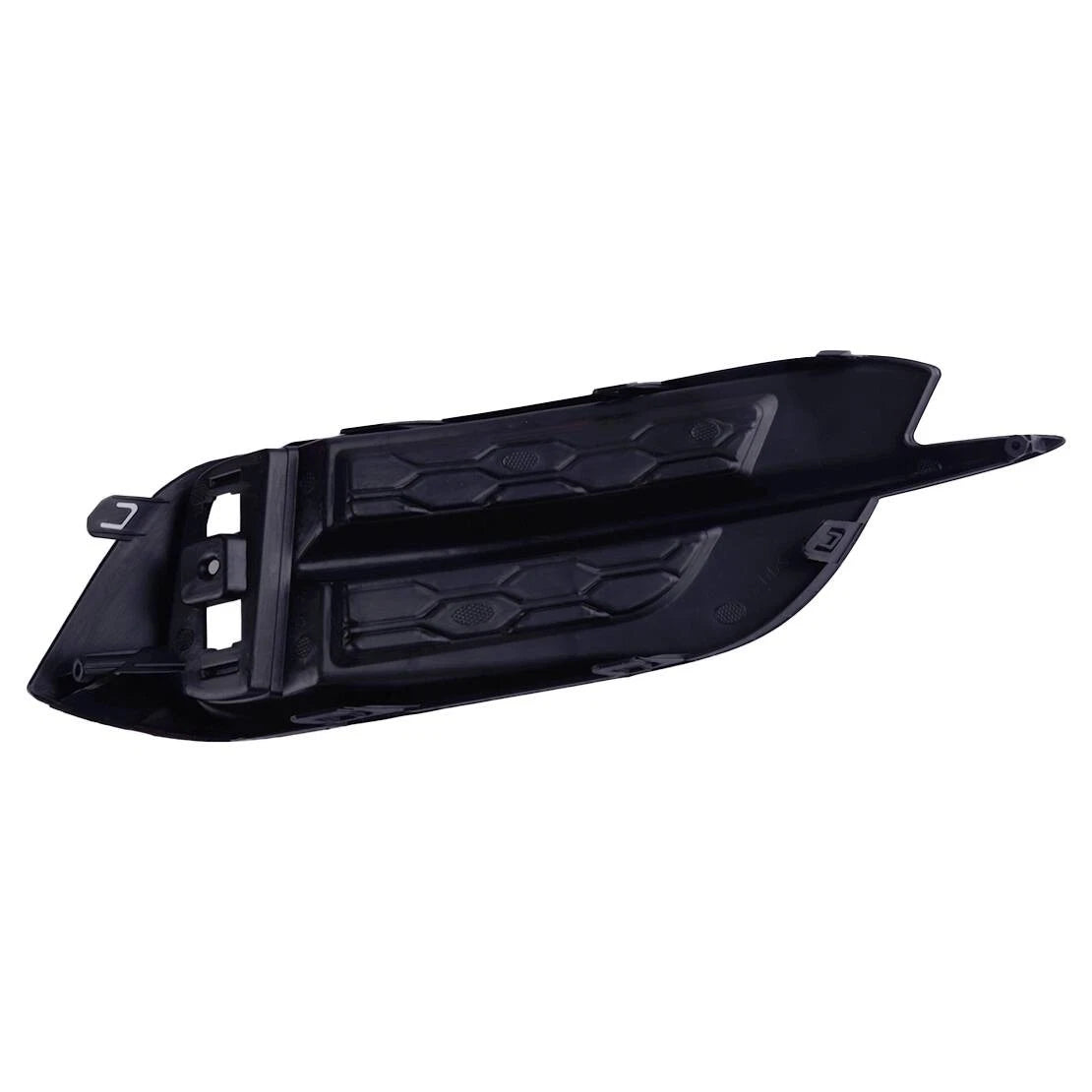 Rear Bumper Fog Light Bezel Covers for Honda Civic (2016-2021)
