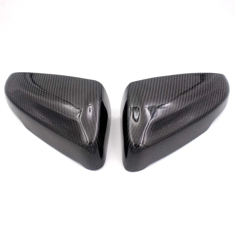 Carbon Fiber Stick-on Side Mirror Cap for Cadillac CTS Sedan 14-19 / CTS-V 16-19