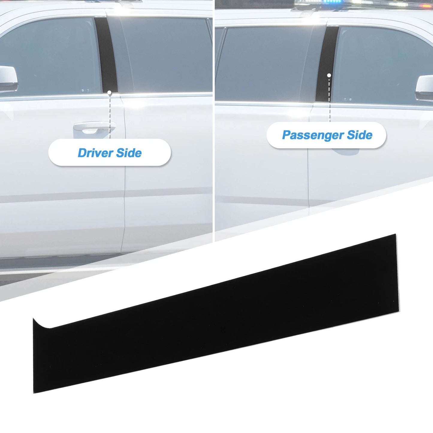 6Pcs Windshield B Pillar Trim Garnish for Mitsubishi Lancer (2008-2017)