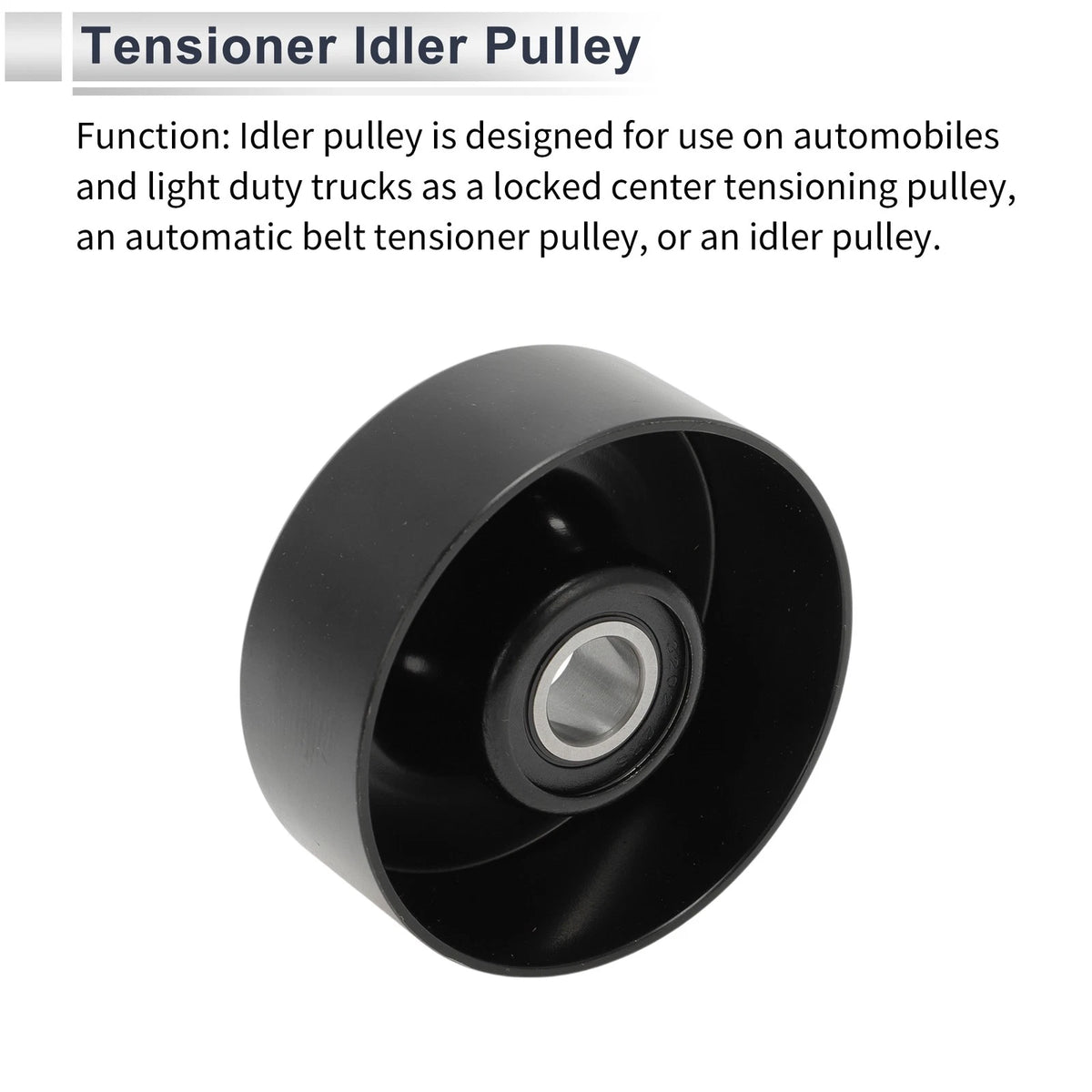 Drive Belt Idler Pulley for Mercedes-Benz S-Class (1994-1999) 1 x Pc
