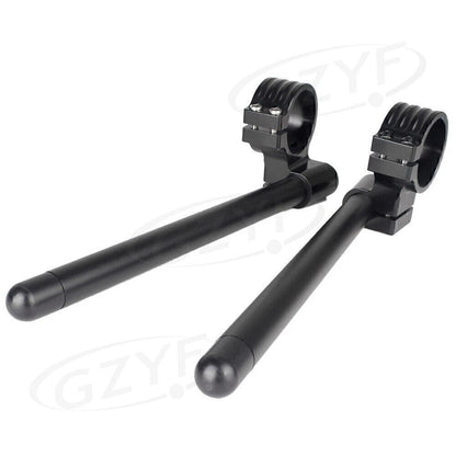45mm Clip On Handlebar Fork Tubes for Universal Motorcycle - 3 Colors