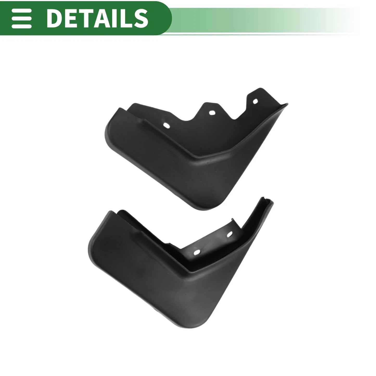 Mud Flaps Splash Guards for Ford Ecosport (2013-2017) with Mount Accessories