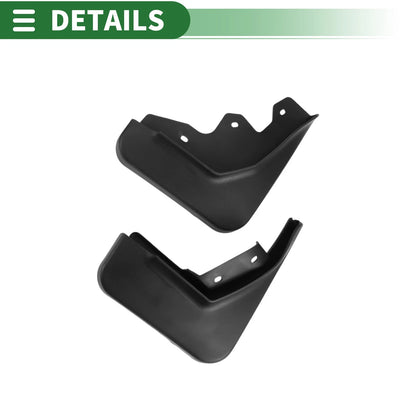 Mud Flaps Splash Guards for Ford Ecosport (2013-2017) with Mount Accessories