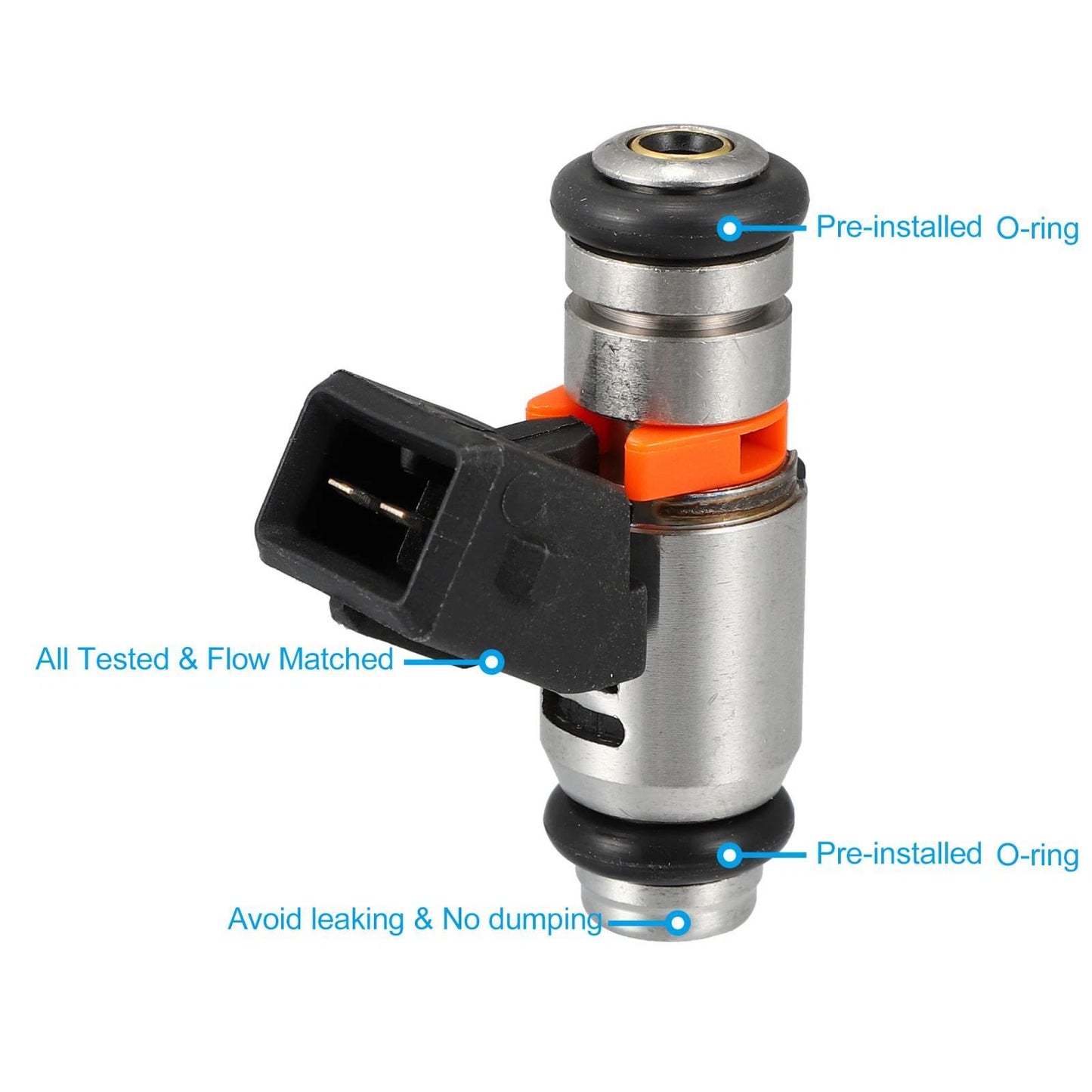 4 x Fuel Injectors for Ford KA Street KA 1.6 (2003-2008)