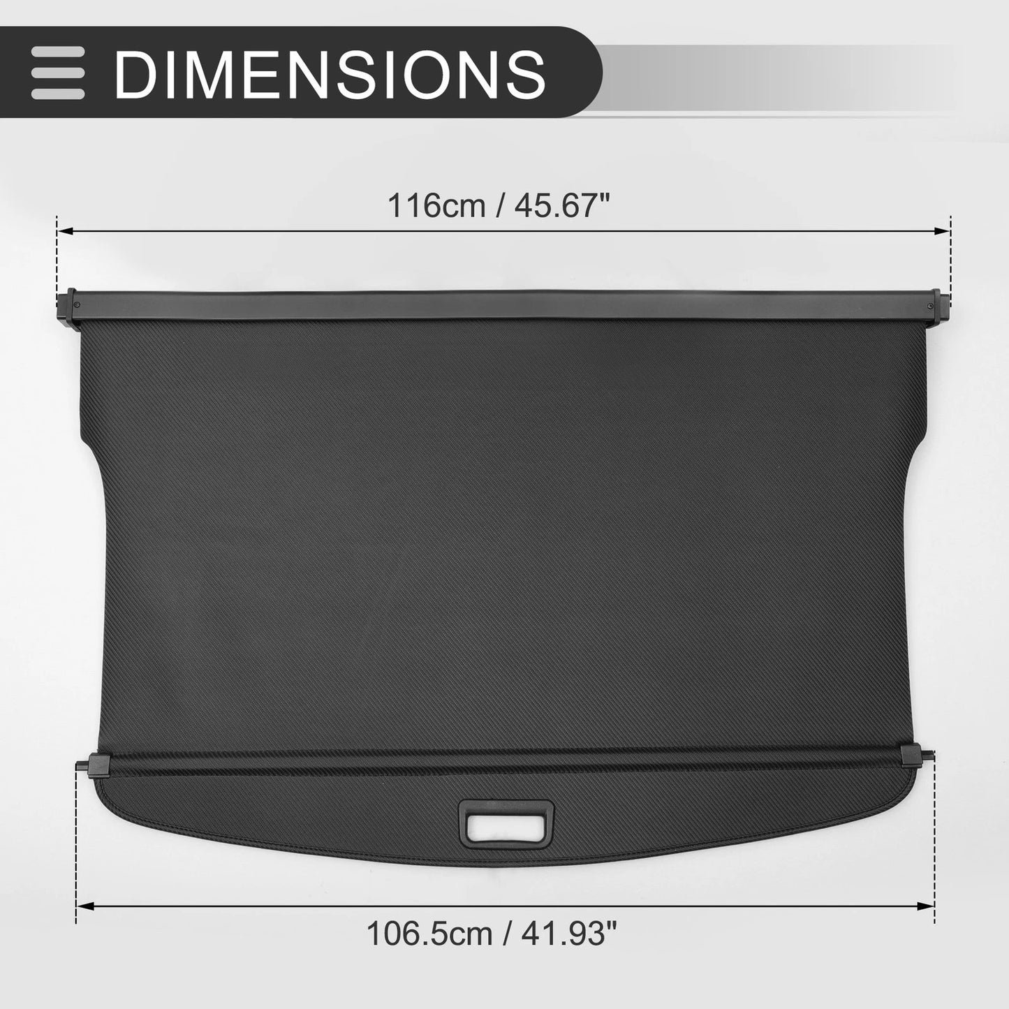 Retractable Cargo Cover for Ford Escape (2001-2023)