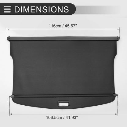 Retractable Cargo Cover for Ford Escape (2001-2023)