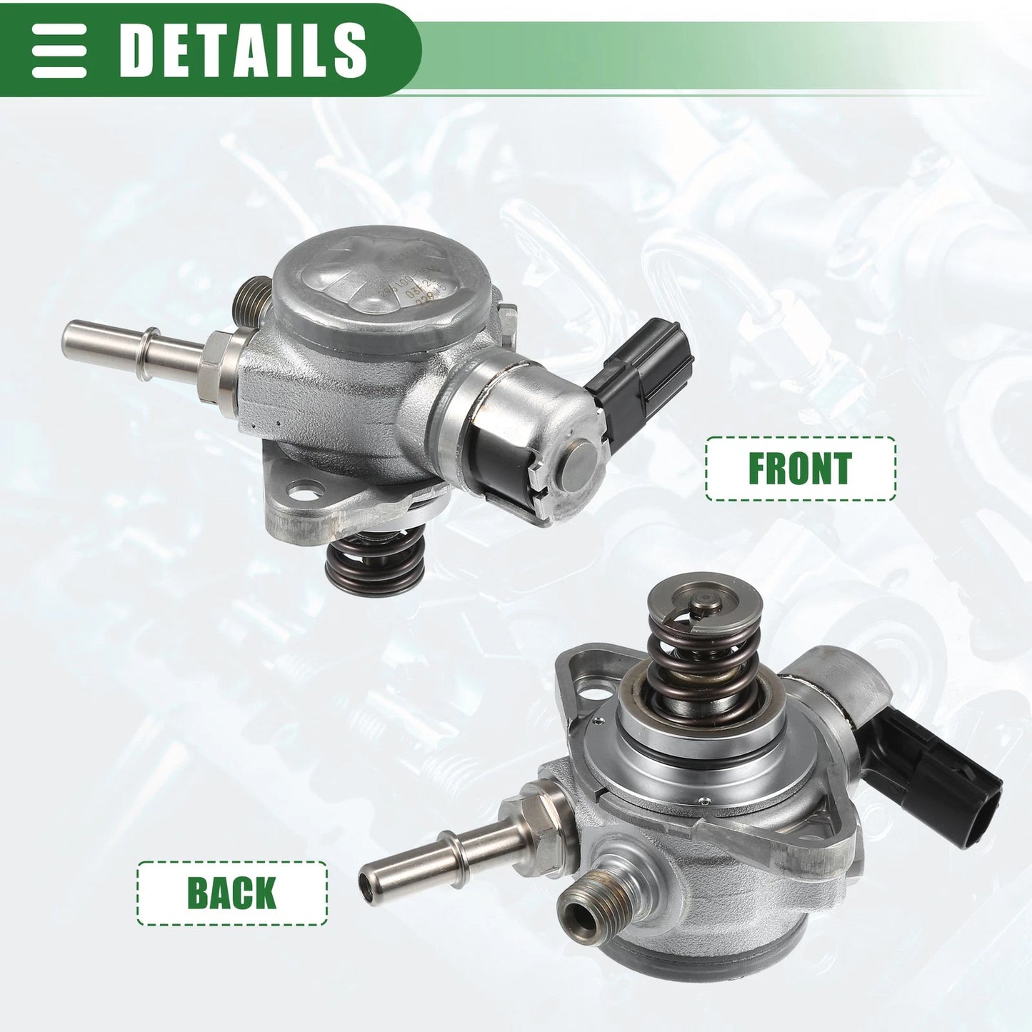 High Pressure Fuel Pump for Ford EXPEDITION 2016-2017 Metal