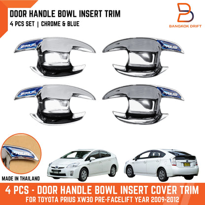 Door Handle Cover Insert Trim for Toyota Prius XW30 (2009-2012)