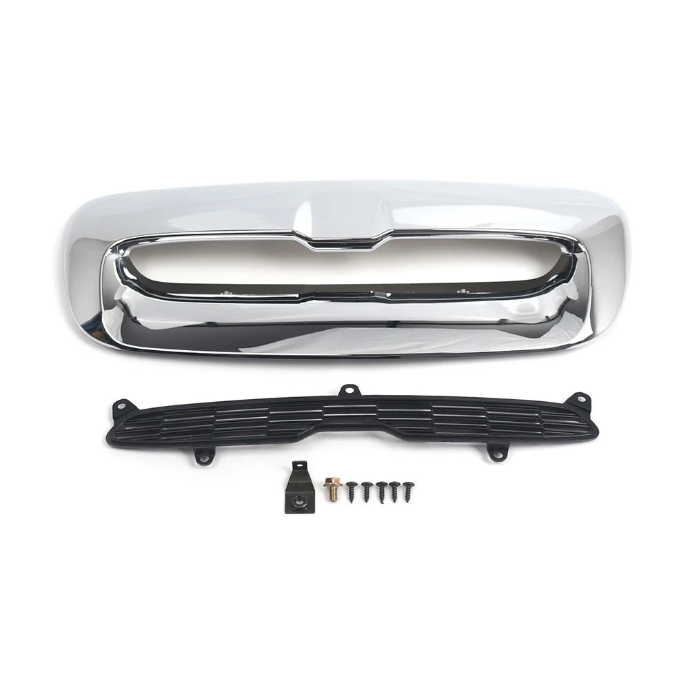Chrome Front Hood Air Intake Vent Scoop for BMW Mini Cooper (2007-2013)
