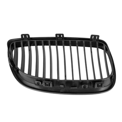 Front Kidney Grille Gloss Black for BMW E92 2007-2010 2 Door (2 x)