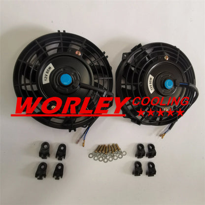 44mm Radiator & Shroud & Oil Cooler for Mazda RX-7 (1978-1985)