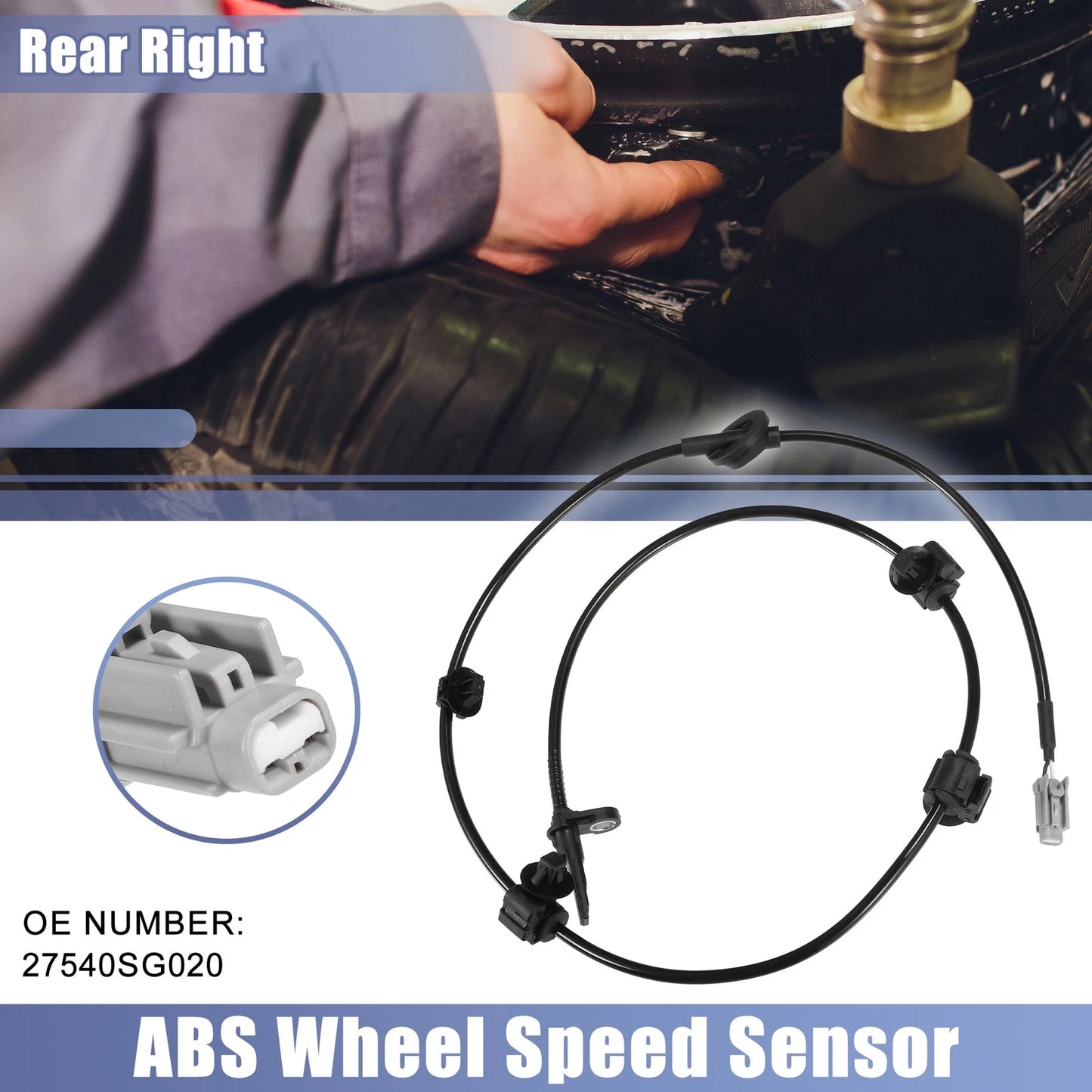 Rear Right ABS Wheel Speed Sensor for Subaru Crosstrek (2013-2023)