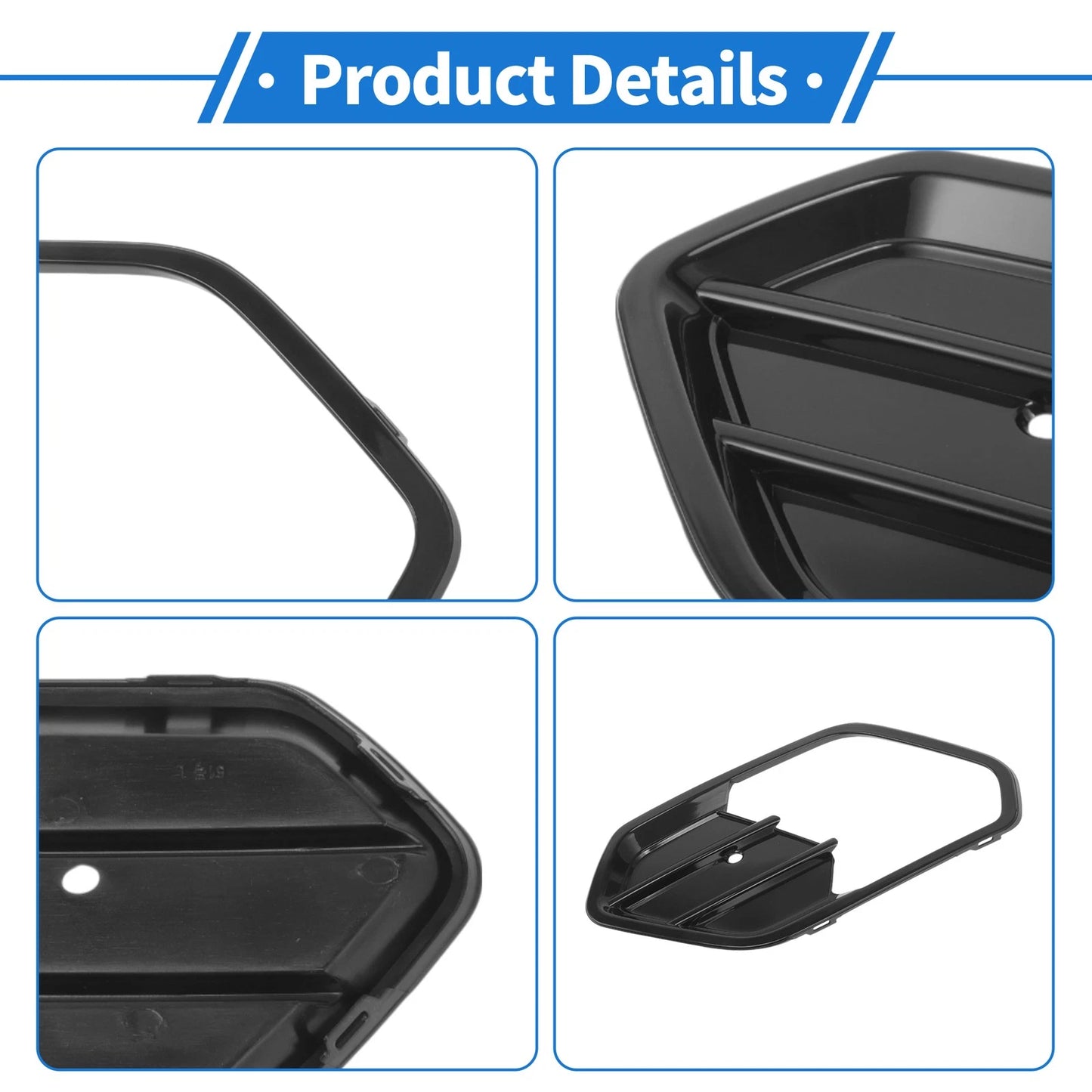 Front Left Fog Light Grill for Ford Escape (2017-2019)